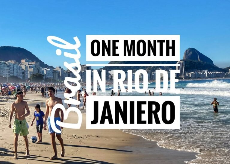 Read more about the article One Month in Rio de Janiero, Brasil