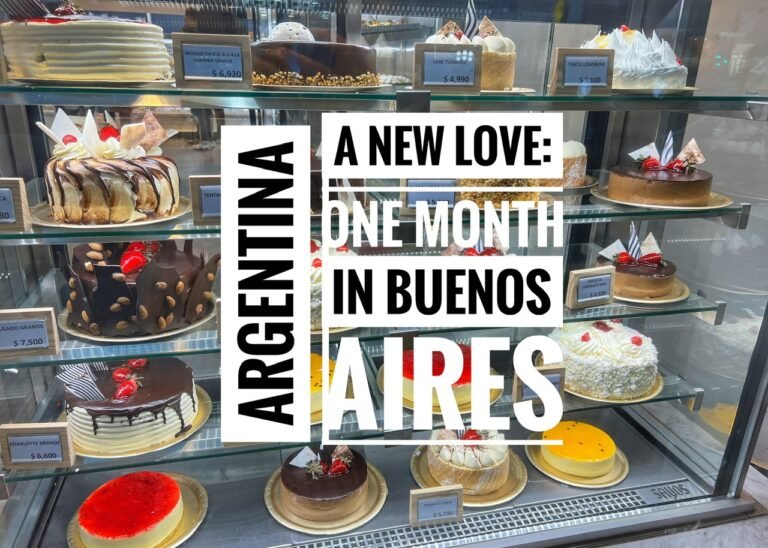 Read more about the article A New Love: One Month in Buenos Aires, Argentina