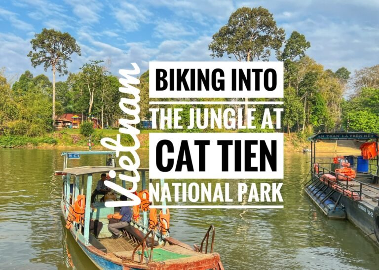 Biking into the Jungle at Cat Tien National Park, Vietnam