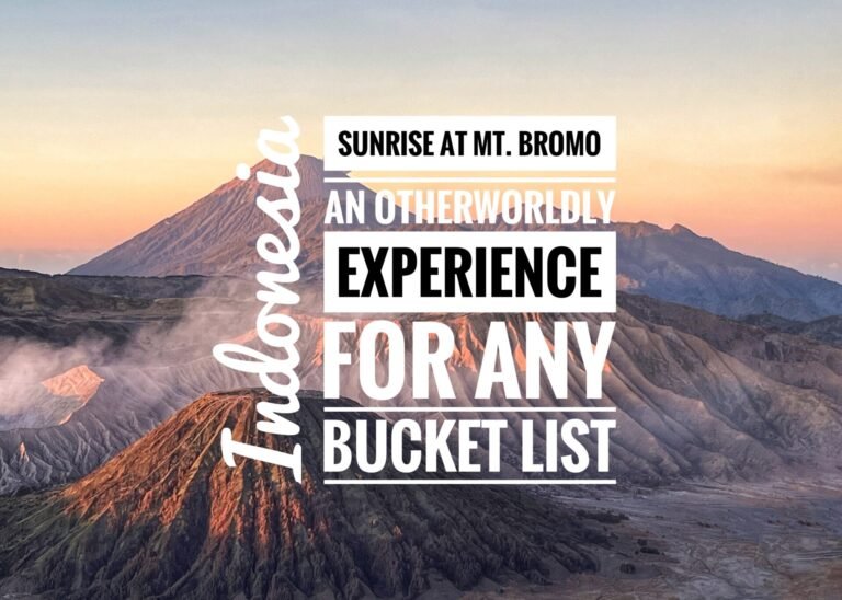 Sunrise at Mt. Bromo, Indonesia: An Otherworldly Experience for Any Bucket List